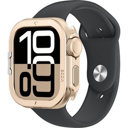 AMAZINGTHING Titan Pro Μεταλλική Θήκη για Apple Watch 11 46mm Χρυσή