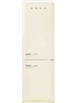 Smeg FAB32RCR6 Retro Ψυγειοκαταψύκτης 331lt No Frost Υ196.8xΠ60.1xΒ76.8cm Μπεζ