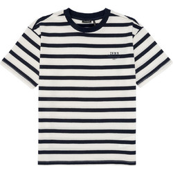 Ikks Παιδικό T-Shirt Κοντομάνικο Λευκό Μαύρο X210233-48