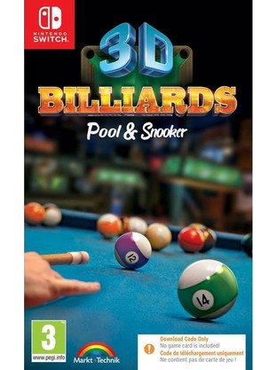 3D Billiards - Pool & Snooker Key Nintendo Switch