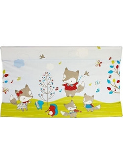 Brevi Family Fox Σκληρή Αλλαξιέρα Μωρού Πλαστική 82x47cm Λευκή