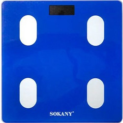 Sokany Smart Ζυγαριά με Bluetooth SK-19036 Blue