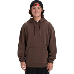 Quiksilver Ανδρικό Φούτερ με Κουκούλα & Τσέπες Καφέ EQYFT05128-CSD0