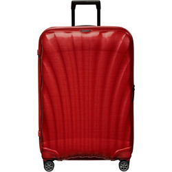 Samsonite C-LITE 122861-1198 Βαλίτσα Μεγάλη 75x51x31cm με 4 Ρόδες Κόκκινη