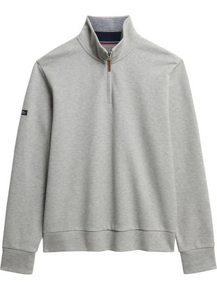 Superdry Ανδρικό Αθλητικό Φούτερ Γκρι M2014078A-07Q