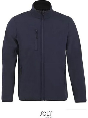 Sol's Ανδρικό Μπουφάν Χειμωνιάτικο Softshell Navy Μπλε 03090-232