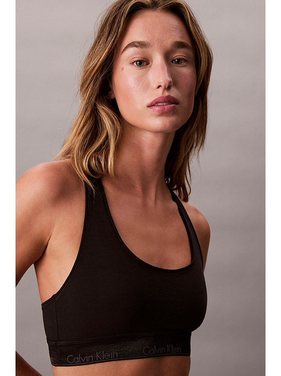 Calvin Klein Μπουστάκι χωρίς Μπανέλα Μαύρο LV00QF8547