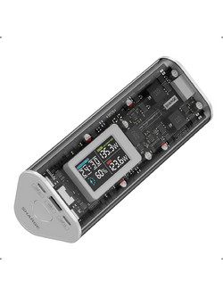 SHARGE Power Bank 24000mAh 170W με Θύρα USB-A & 2 Θύρες USB-C Power Delivery Transparent Black