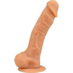 Loving Joy Ρεαλιστικό Dildo με Βεντούζα & Όρχεις 23cm Vanilla