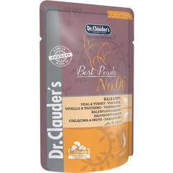 Dr. Clauder's Best Pearls No. 06 with Veal & Turkey 3x100gr