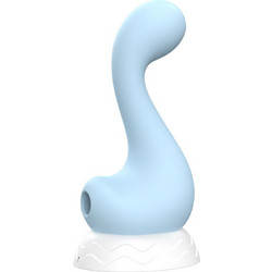 Zenn Clit Suction Pleasure Vibrator Κλειτοριδικός Δονητής 13.4cm Μπλε