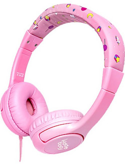 Kiddoboo P13 Ενσύρματα Ακουστικά On Ear Ροζ