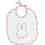 Miffy Des. 52 Σαλιάρα από 100% Βαμβάκι με Κορδόνι Ροζ