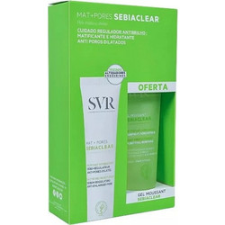 SVR Mat & Pores Sebiaclear Gel 40ml + Mousant Gel 55ml