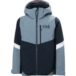 Helly Hansen Αθλητικό Παιδικό Μπουφάν Χειμωνιάτικο Softshell Αδιάβροχο Αντιανεμικό Navy Μπλε Γκρι 41820-601