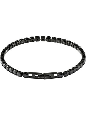 U.S. Polo Assn. Ανδρικό Βραχιόλι Ριβιέρα από Ατσάλι με Ζιργκόν JW9291BR
