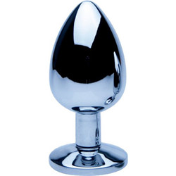 Loving Joy Large Πρωκτική Σφήνα Diamond Plug 9cm Ασημί