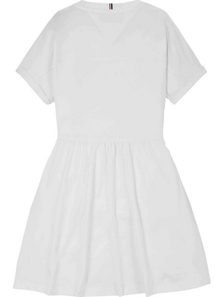 Tommy Hilfiger Παιδικό Φόρεμα Άσπρο KG0KG08488-YBR