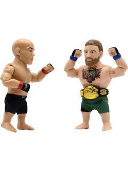 PMI UFC Octagon Fighters Legendary Fights Aldo VS Mcgregor Σετ Φιγούρες Δράσης για 8+ Ετών