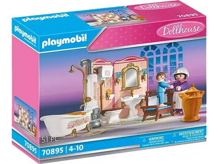 Playmobil Dollhouse Λουτρό για 4-10 Ετών 70895