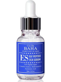 Cos De Baha EGF Peptide Cica Αντιγηραντικό Ενυδατικό Serum Προσώπου για Λάμψη & Σύσφιξη με Πεπτίδια 30ml