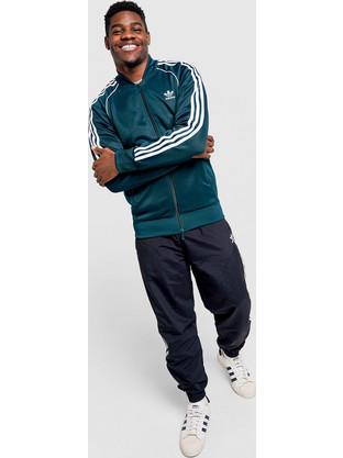 Adidas Ανδρική Ζακέτα Φούτερ με Φερμουάρ Πράσινη KF9988