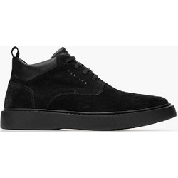 Kricket Ανδρικά Μποτάκια Suede Μαύρα 25X-1030B-34-1-634