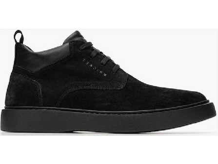 Kricket Ανδρικά Μποτάκια Suede Μαύρα 25X-1030B-34-1-634