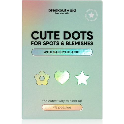 Βreakout + Αid Cute Dots For Spots & Blemishes Επιθέματα Προσώπου για ...