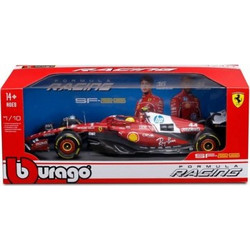 Bburago Ferrari SF-25 Lewis Hamilton Πλαστικό Μοντέλο Αυτοκίνητου 1:18