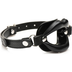 Master Series Juicy Lips Open Mouth Gag Φίμωτρο Μαύρο