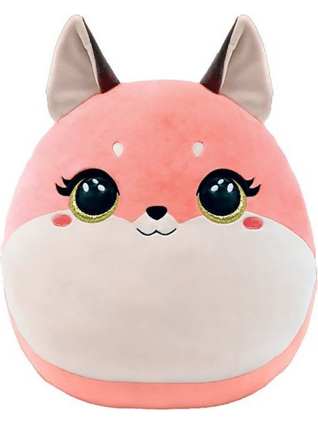 Ty Squishy Beanies Αλεπού Ροζ 35cm