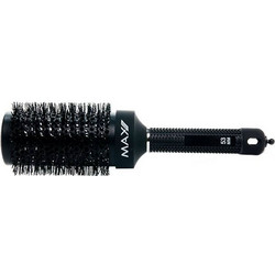 Max Pro Θερμική Βούρτσα Μαλλιών για Ίσιωμα Μαύρη 53mm