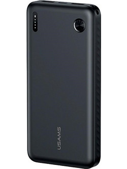 Usams PB83 Power Bank 10000mAh με 2 Θύρες USB-A & Θύρα USB-C Quick Charge 3.0 & Power Delivery Black