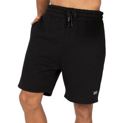 Unit Ανδρική Βερμούδα Υφασμάτινη Μαύρη 066106-BLK
