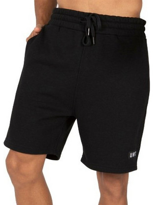 Unit Ανδρική Βερμούδα Υφασμάτινη Μαύρη 066106-BLK