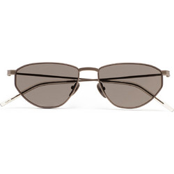 Kaleos Hamlin-5 Γυναικεία Γυαλιά Ηλίου Aviator Μεταλλικά Καφέ με Καφέ Φακό