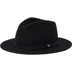 Brixton Ανδρικό Καπέλο Fedora Υφασμάτινο Μαύρο 10607