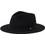 Brixton Ανδρικό Καπέλο Fedora Υφασμάτινο Μαύρο 10607