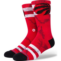Stance Raptors Ανδρικές Κάλτσες Ψηλές με Σχέδια Κόκκινες A556C21RAP-RED