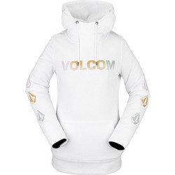 Volcom Costus Γυναικείο Φούτερ με Κουκούλα & Τσέπες Άσπρο H4152205-WHT