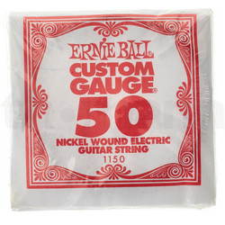 Ernie Ball 1150 Σετ 6 Χορδές Ηλεκτρικής Κιθάρας Nickel Plated Steel 50"