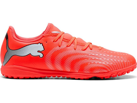 Puma Future 9 Play TF 108918-01 Ποδοσφαιρικά Παπούτσια με Σχάρα Πορτοκαλί