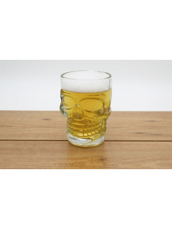 Ποτήρι Μπύρας Γυάλινo Winkee Skull 500ml 16453