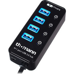 Thomann 572980 USB Hub 3.0 USB-A με 5 Θύρες USB-A & Εξωτερική Παροχή Ρεύματος