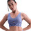Nike Pro Indy Plunge Αθλητικό Μπουστάκι με Μέτρια Στήριξη & Αφαιρούμενη Ενίσχυση Μωβ HF7324-499