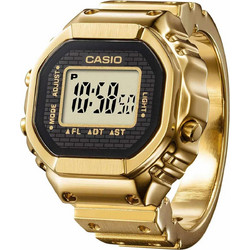 Casio Ψηφιακό Ανδρικό Ρολόι με Χρυσό Μεταλλικό Μπρασελέ CRW-001G-9