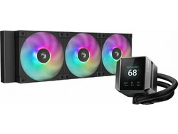 Deepcool Spartacus 360 LCD Υδρόψυξη CPU 120mm ARGB για Socket 1700 / 1851 / AM4 / AM5