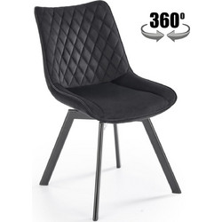 Halmar K520 Καρέκλα Τραπεζαρίας V-CH-K520-KR-CZARNY