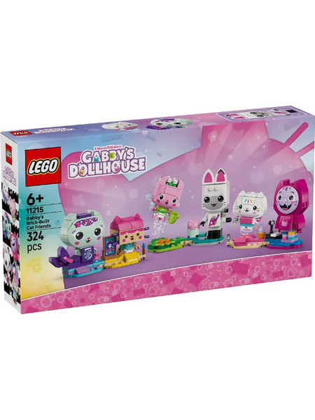 Lego Gabby's Dollhouse Gabby's Brick-Built Cat Friends για 6+ Ετών 11215